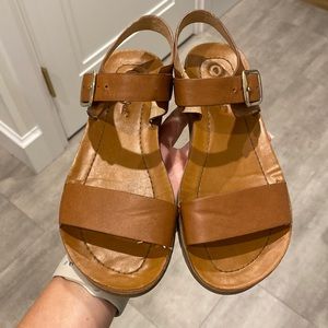 Cat & Jack Girls Brown Sandals Size 1